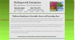 Desktop Screenshot of hollingworthenterprises.com